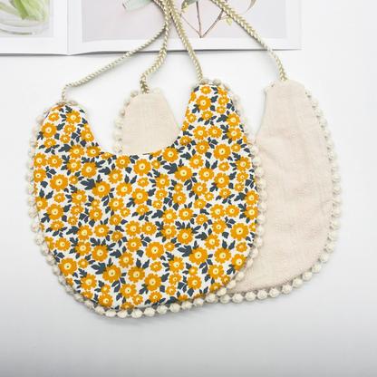 Soft Cotton Reversible Baby Bib Cloth