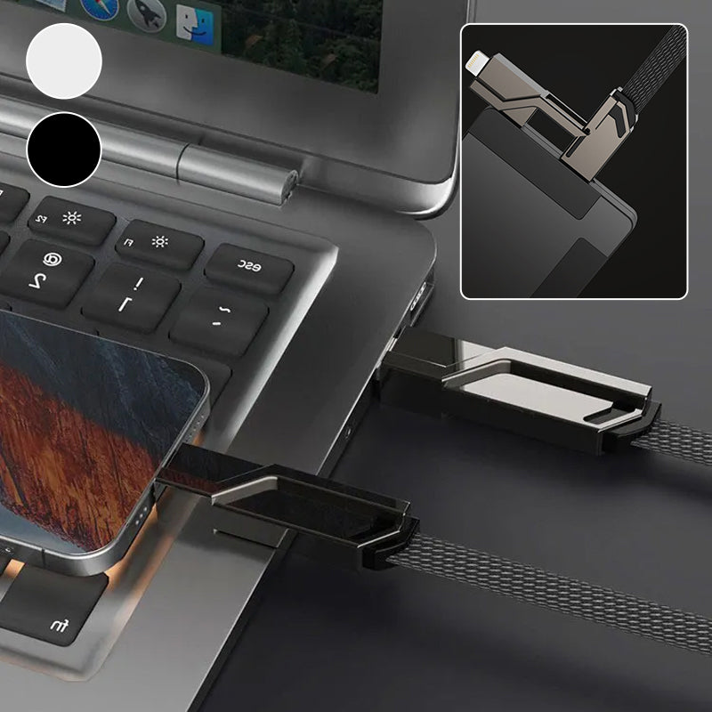 Premium 4-in-1 Braided Fast Charging Cable