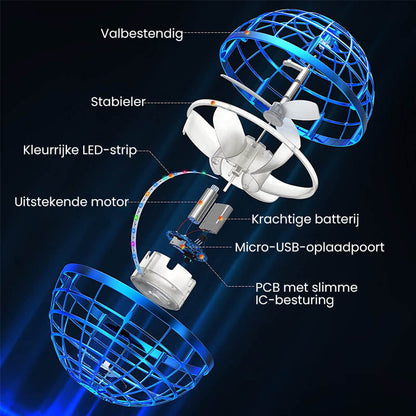 Unique Floating Desk Ball Lamp