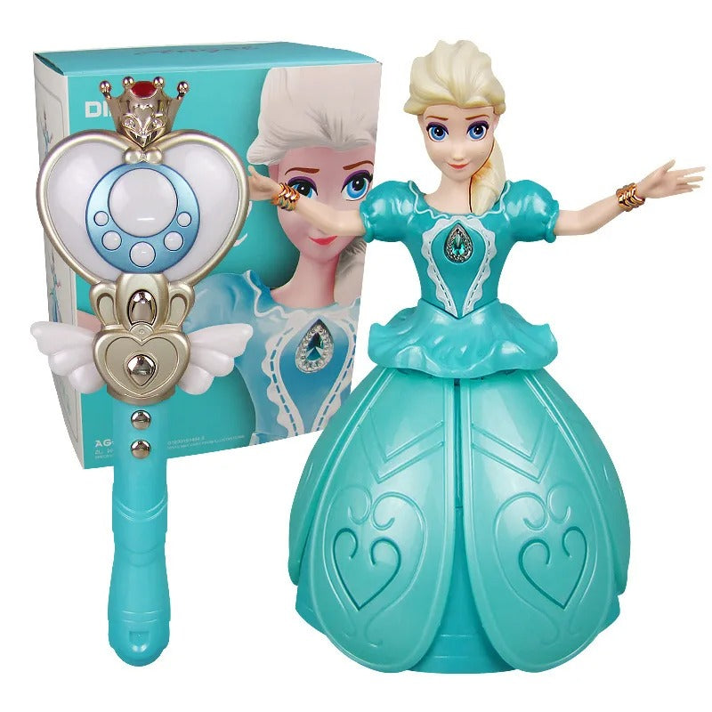 Twinkling Princess Doll with Lights and Music - Fesara