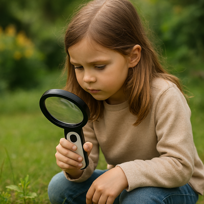 Portable 20X Large Print Magnifying Glass