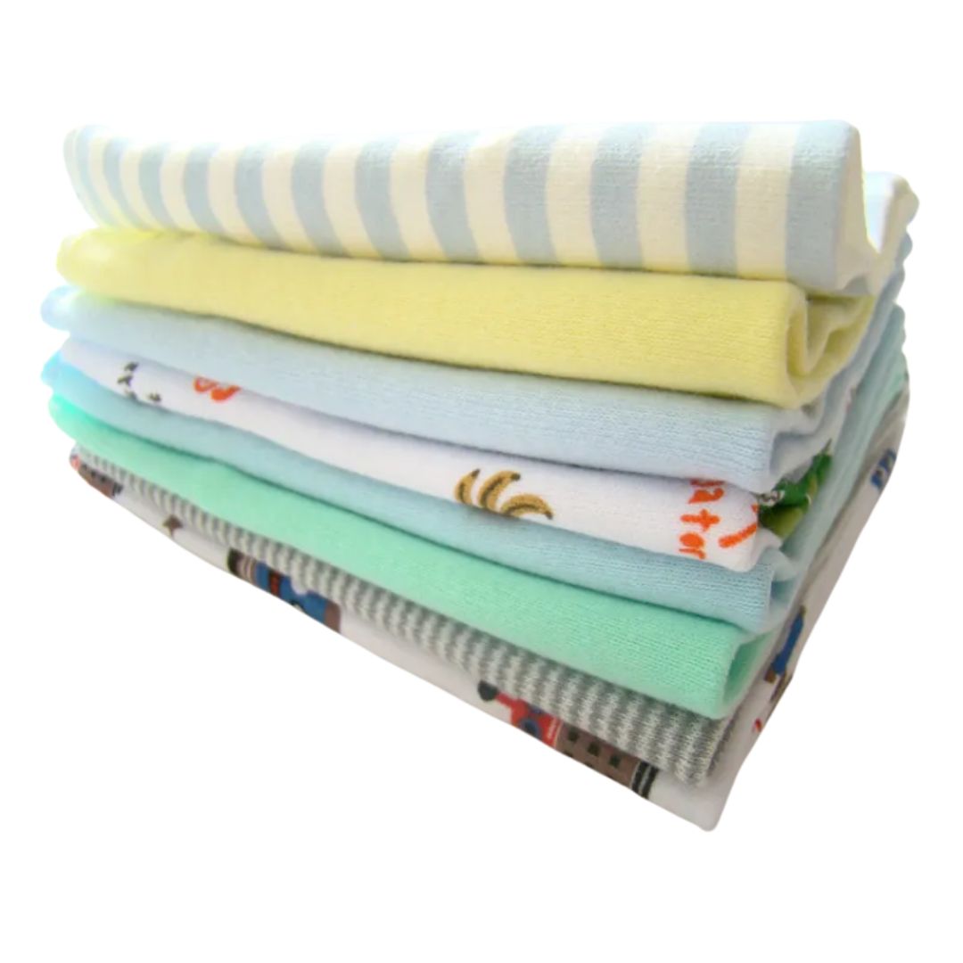 Gentle Baby Cotton Cloths - Soft Washcloths Set