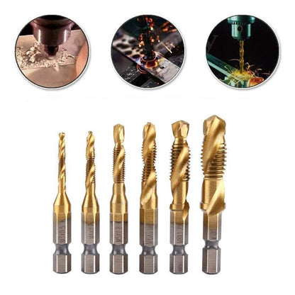 Premium 6-Piece Metric Tap Set