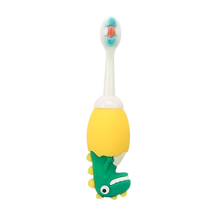 Fun Dinosaur Kids Toothbrush - Gentle Baby Toothbrush