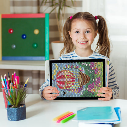 Fun Kids Coloring Book with Numbers and Learning