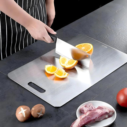 Easy Clean Kitchen Cutting Board Stainless Steel Design