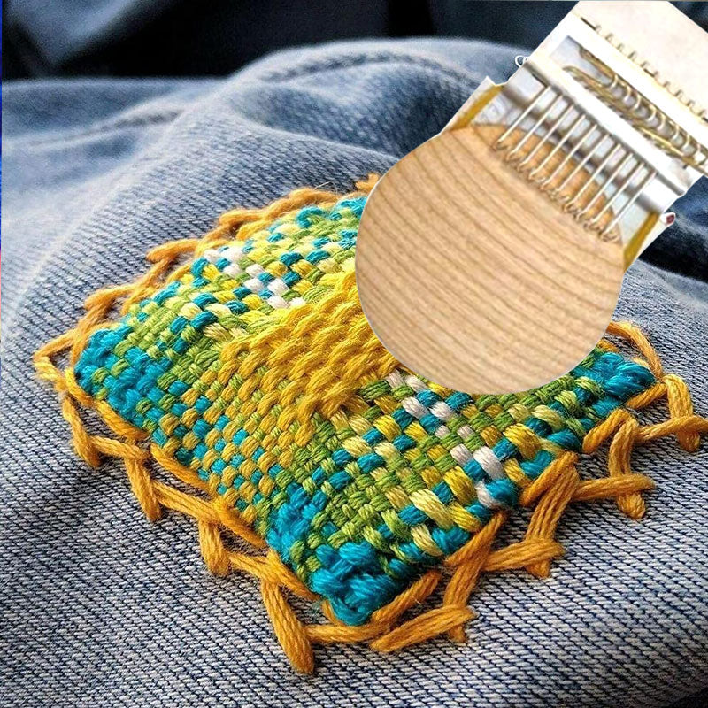 Compact Handheld Weaving Loom Tool