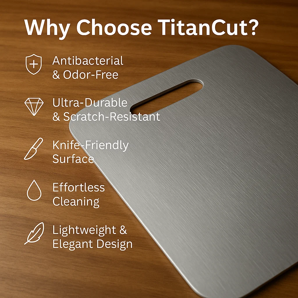 Durable Easy Clean Kitchen Cutting Board Non Slip