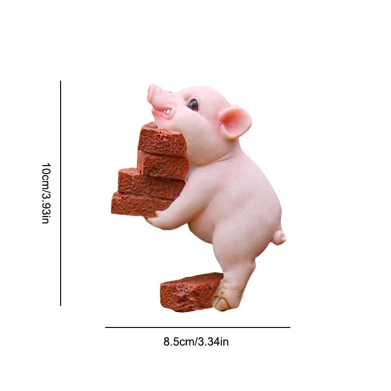 Adorable Pig Figurine Decoration
