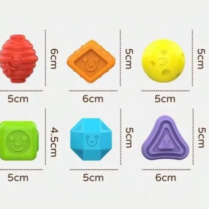 Educational Wooden Shape Sorter Toy