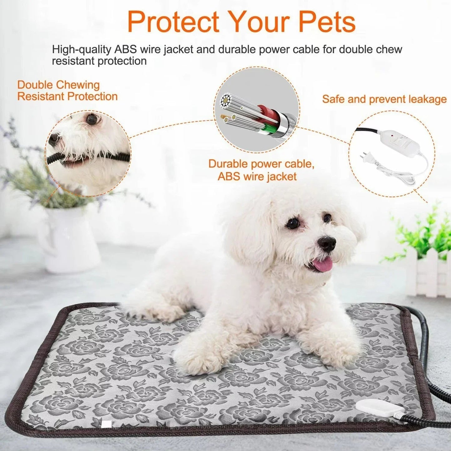 Warm Pet Heating Mat for Dogs