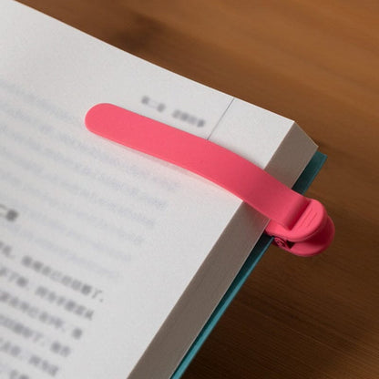 Colorful Silicone Page Bookmark