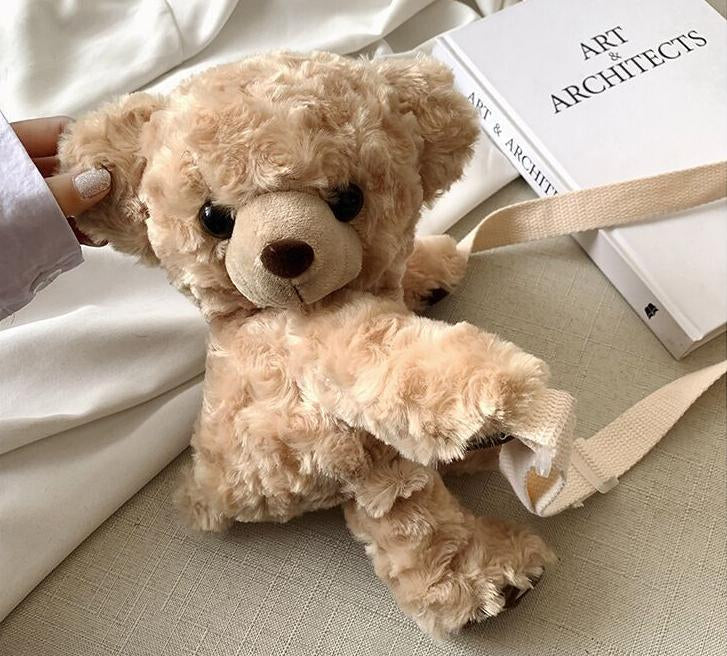 Soft Plush Teddy Bear Backpack