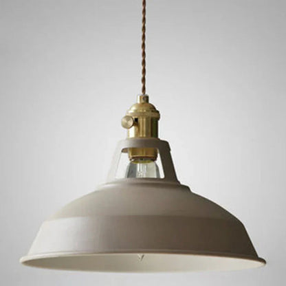 Vintage Metal Pendant Light