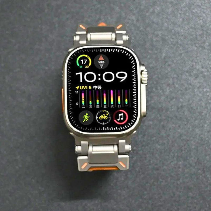 Premium Leather Apple Watch Strap - Classic & Durable Band - Fesara