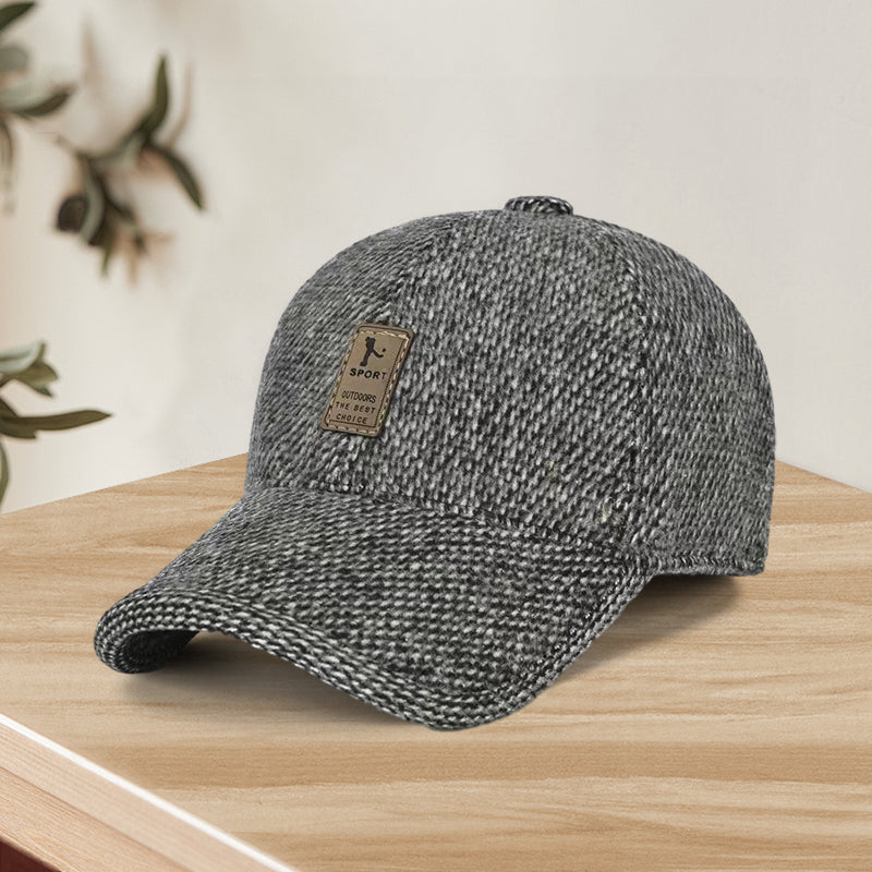 Warm Beanie Baseball Cap with Ear Flaps