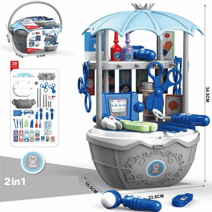 Fun Kids Ice Cream Shop Playset
