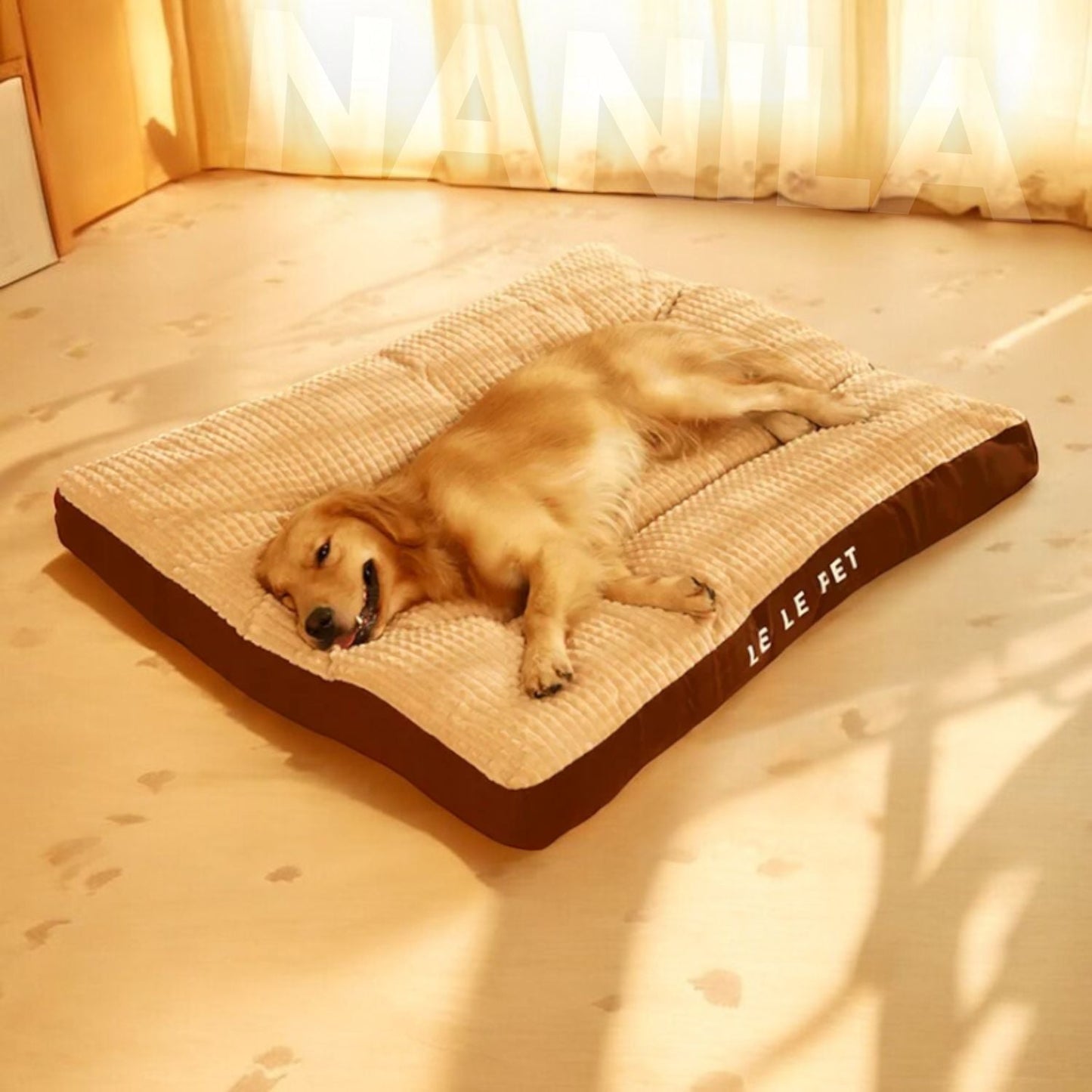 Fesara | Orthopedic Dog Mattress - Durable Foam, Washable Covers - Fesara