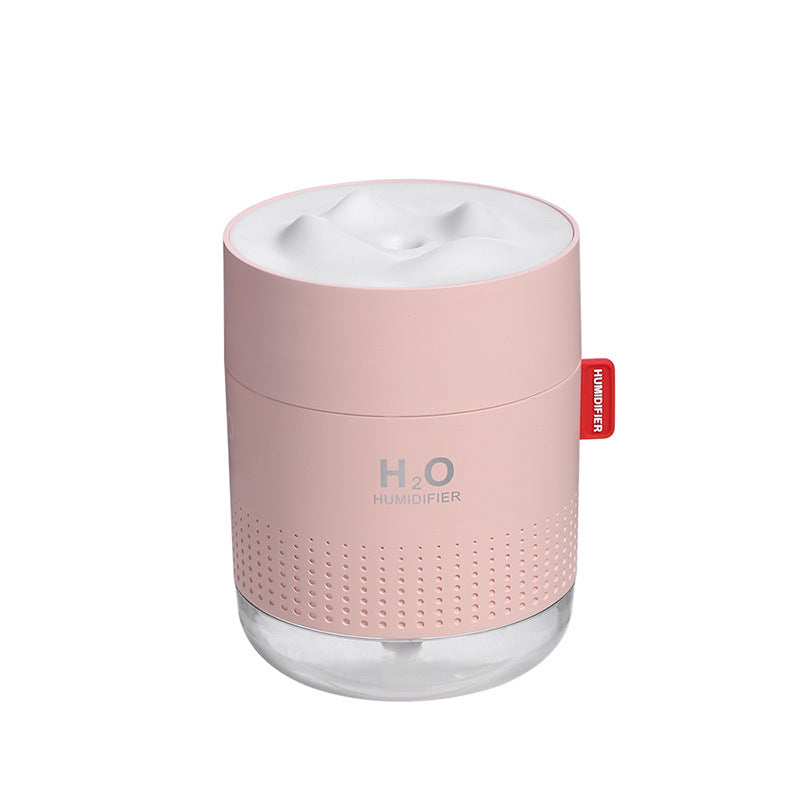 Quiet USB Mini Humidifier with Night Light - Fesara