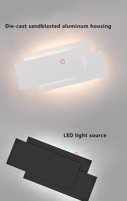 Contemporary Multi Layer LED Wall Lamp