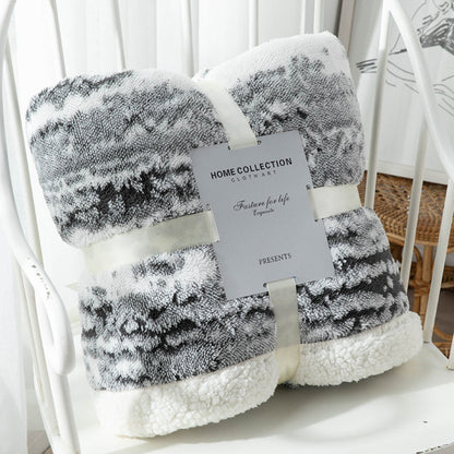 Plush Faux Fur Throw Blanket