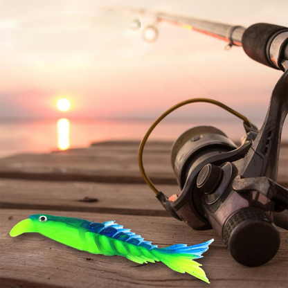 Flexible Segmented Rubber Fishing Lure