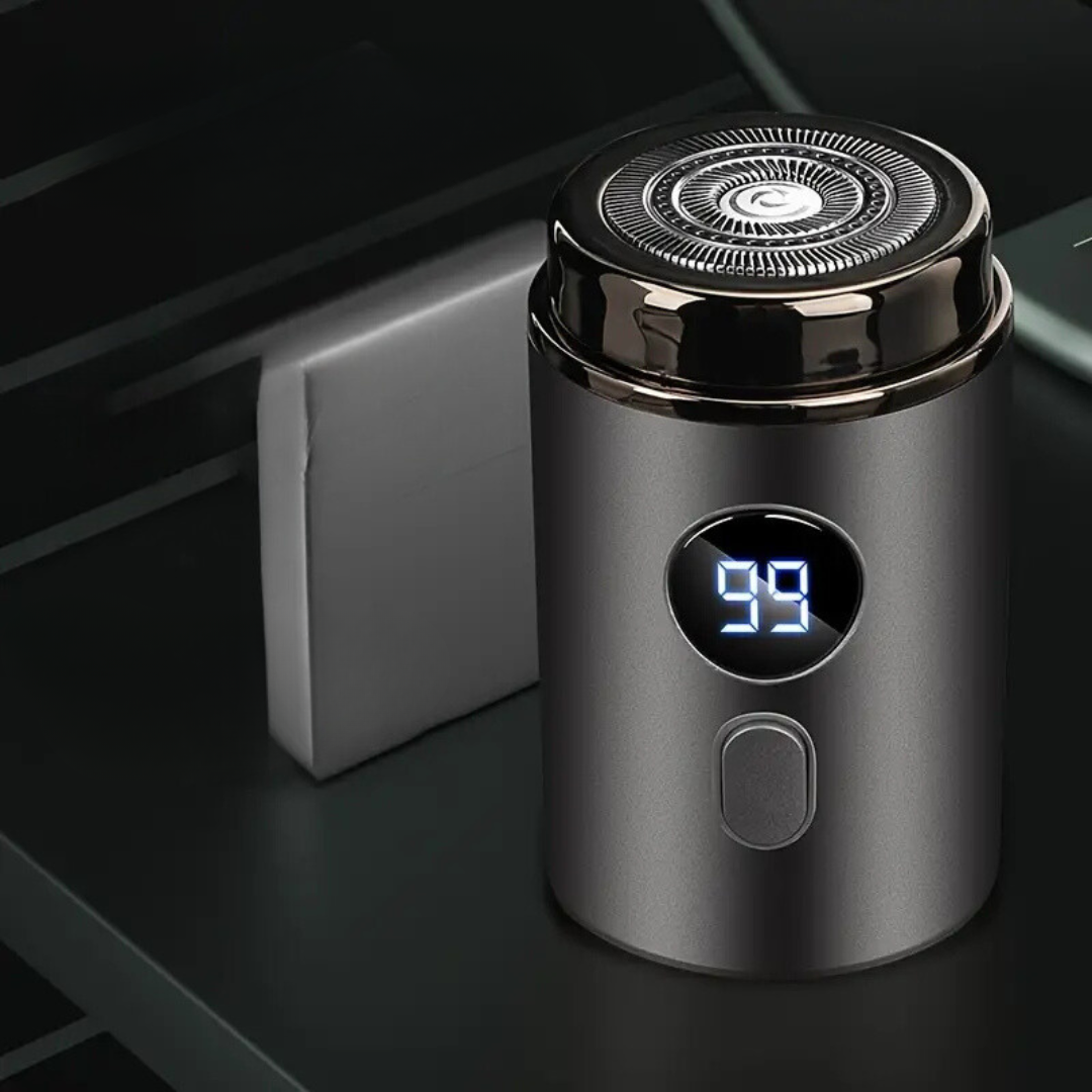 Compact Travel Electric Shaver for Easy Grooming