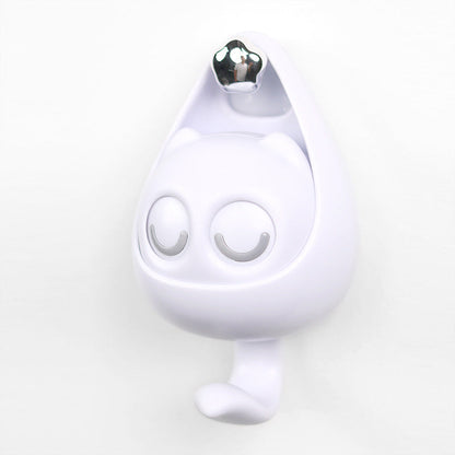 Adorable Smiling Cat Wall Hooks