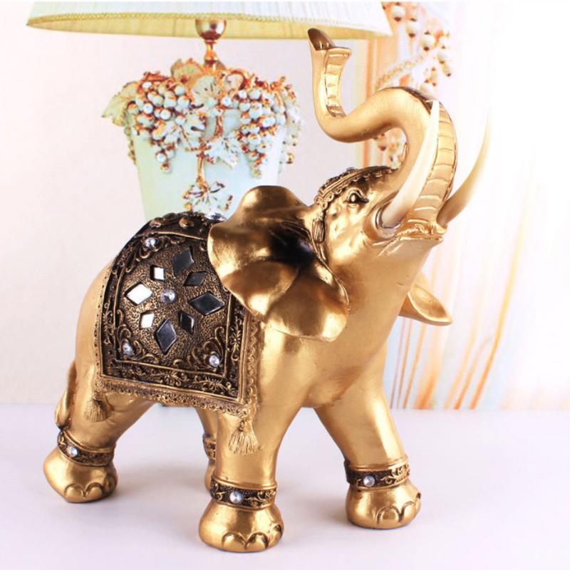 Luxury Gold Elephant Figurine