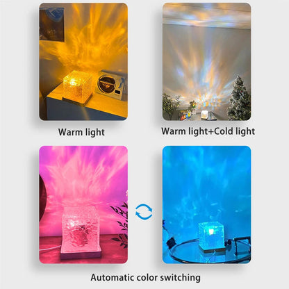 Colorful LED Northern Lights Table Lamp