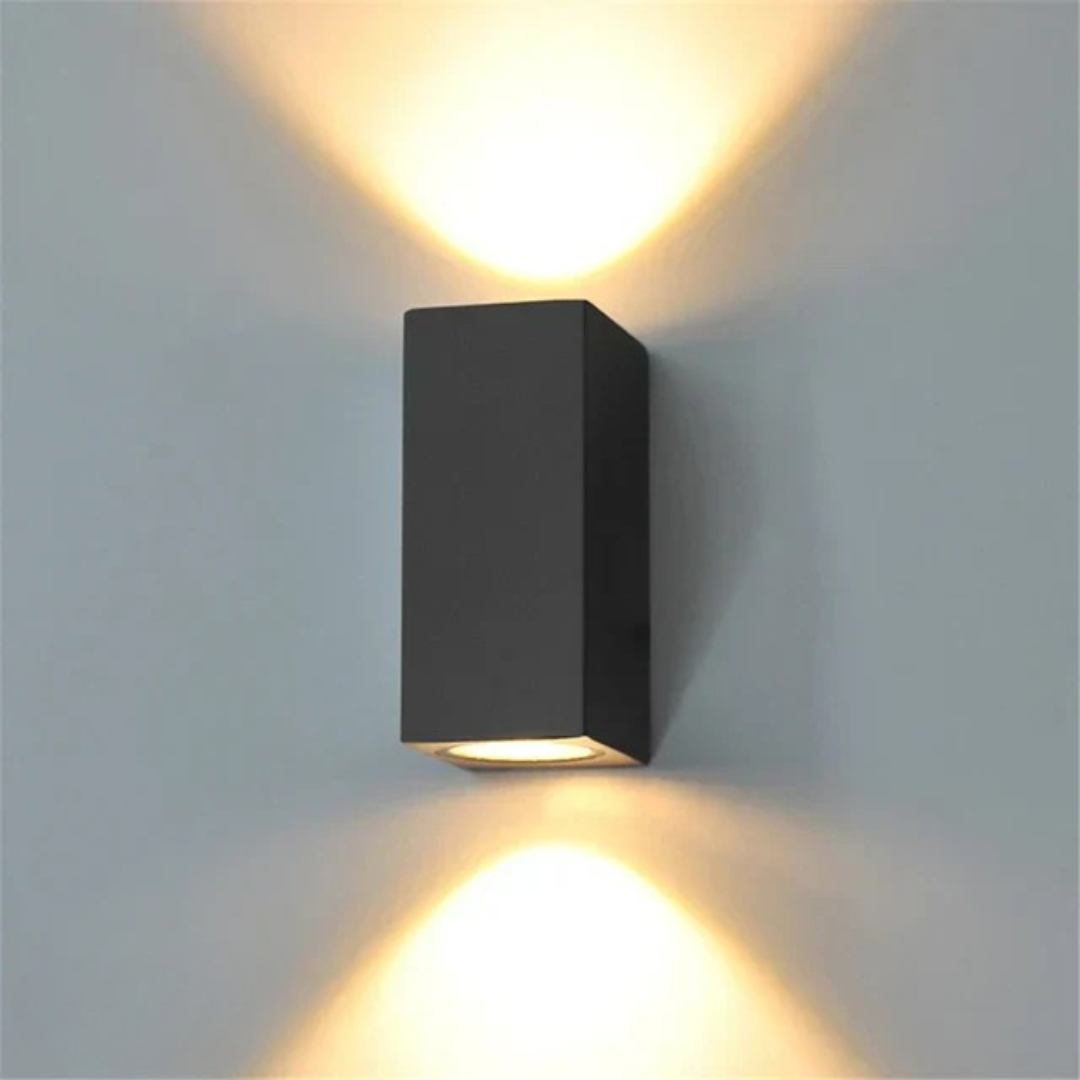 Stylish Exterior Wall Light LED Black
