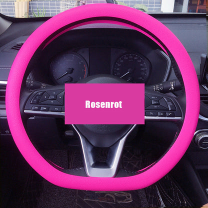 Premium Leather Car Steering Wheel Cover