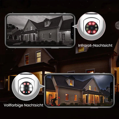 Smart WiFi Security Camera Light Bulb