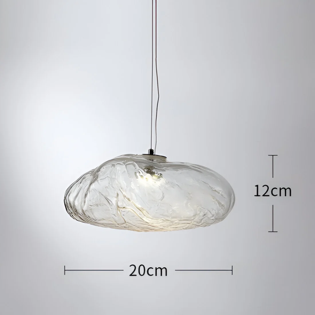 White Fluffy Cloud Hanging Light