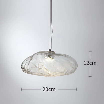 White Fluffy Cloud Hanging Light