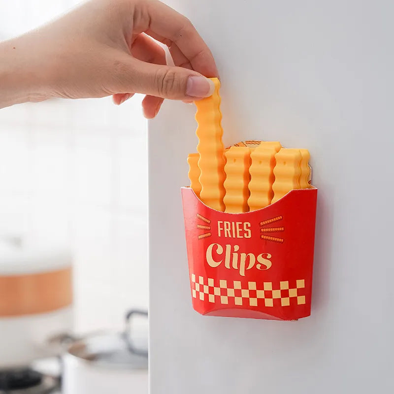 Funny Food Sealing Magnetic Chip Clip