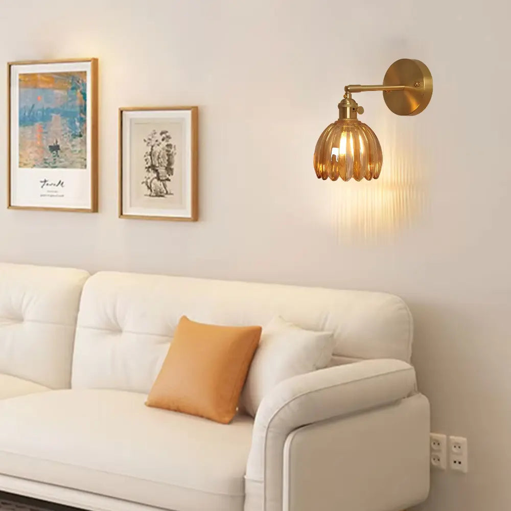 Modern Metal Wall Light Fixture
