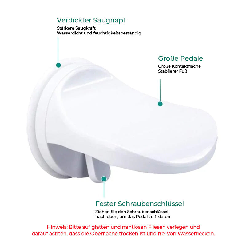 Shower Foot Rest Pedestal
