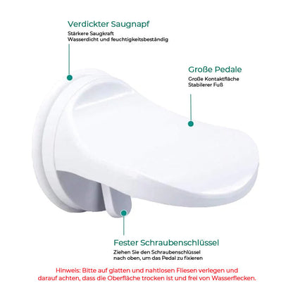 Shower Foot Rest Pedestal