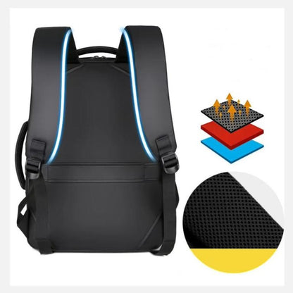 Waterproof Laptop Backpack with USB Charging Port