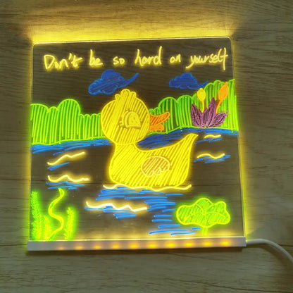 Customizable Kids LED Night Lamp