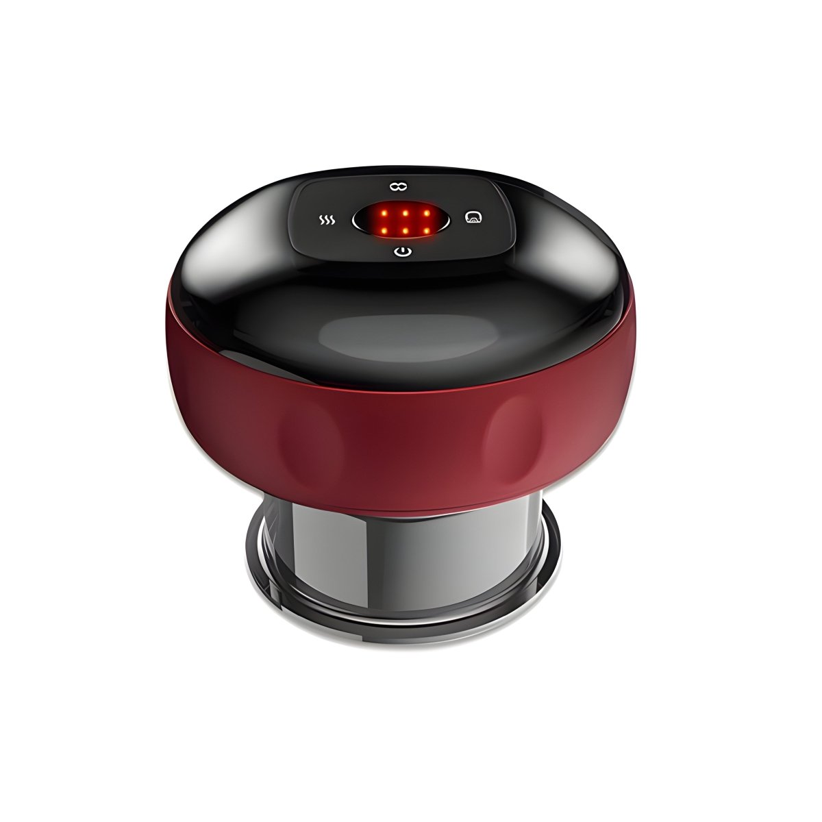 Fast Pain Relief Massage Cup with Red Light Therapy