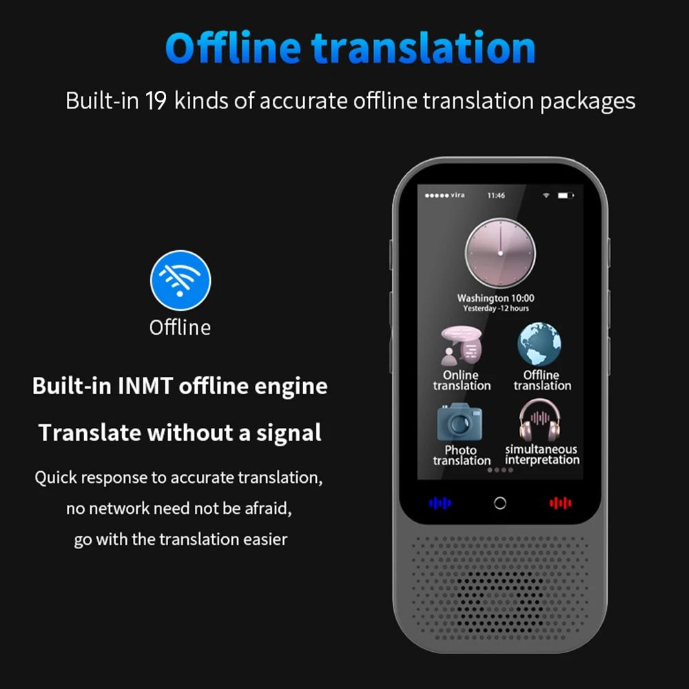 Compact Multi Language Voice Translator Device