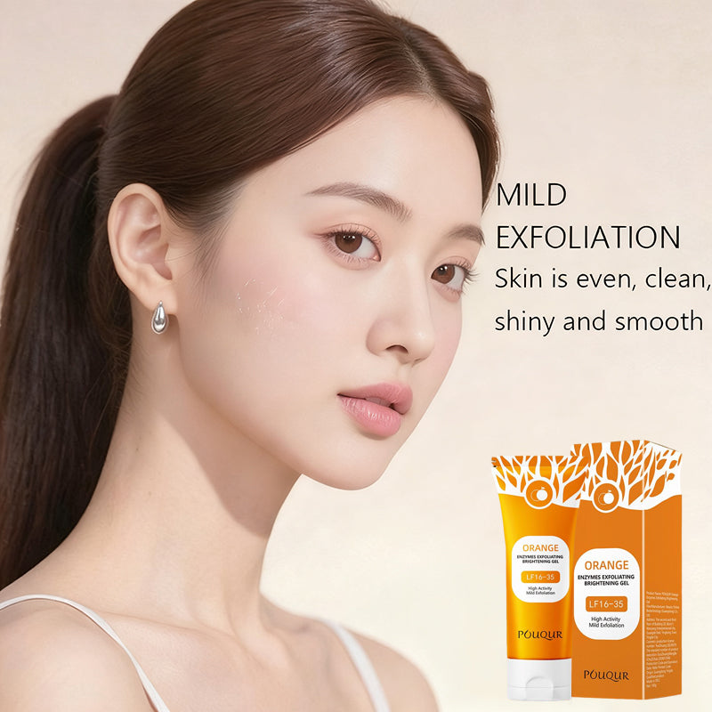 Natural Orange Peel Exfoliating Face Gel