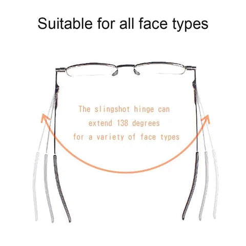 Portable Unisex Travel Folding Reading Glasses