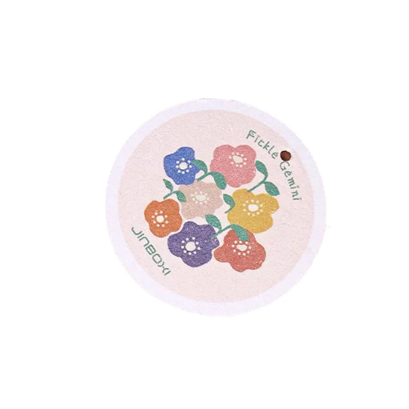 Colorful Floral Print Cotton Kitchen Towel