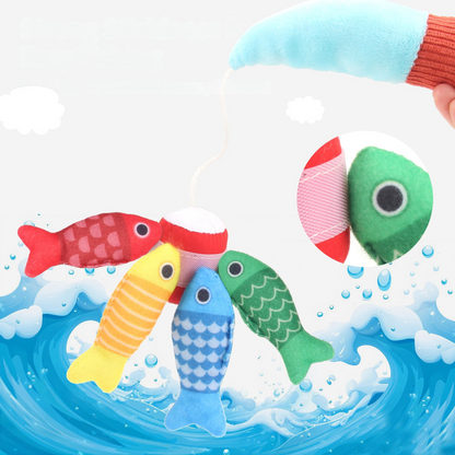 Soft Interactive Fishing Toy Set