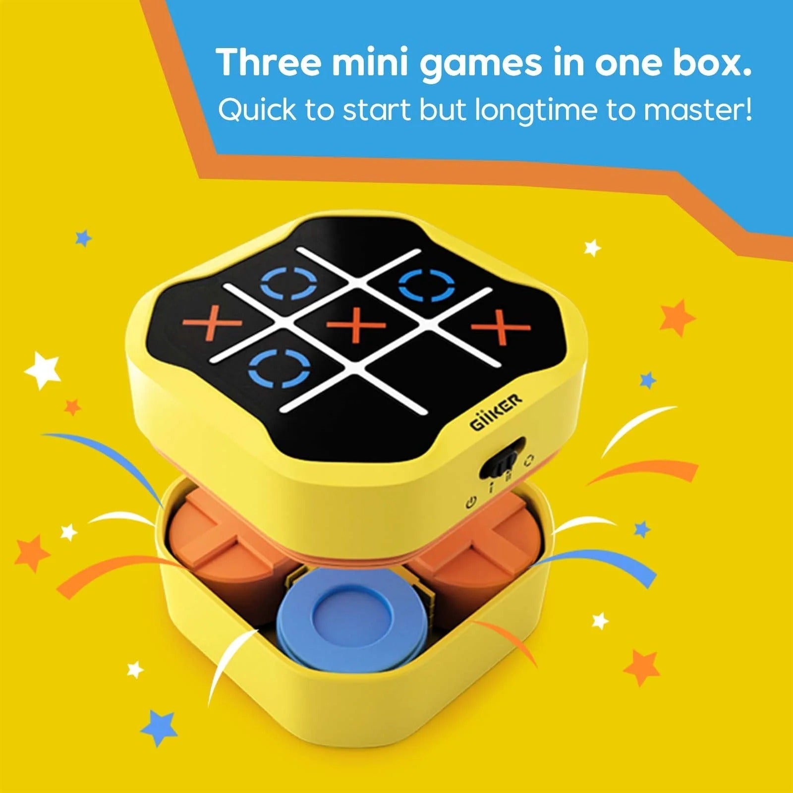 Fun Electronic Tic Tac Toe Board Game with AI - Fesara