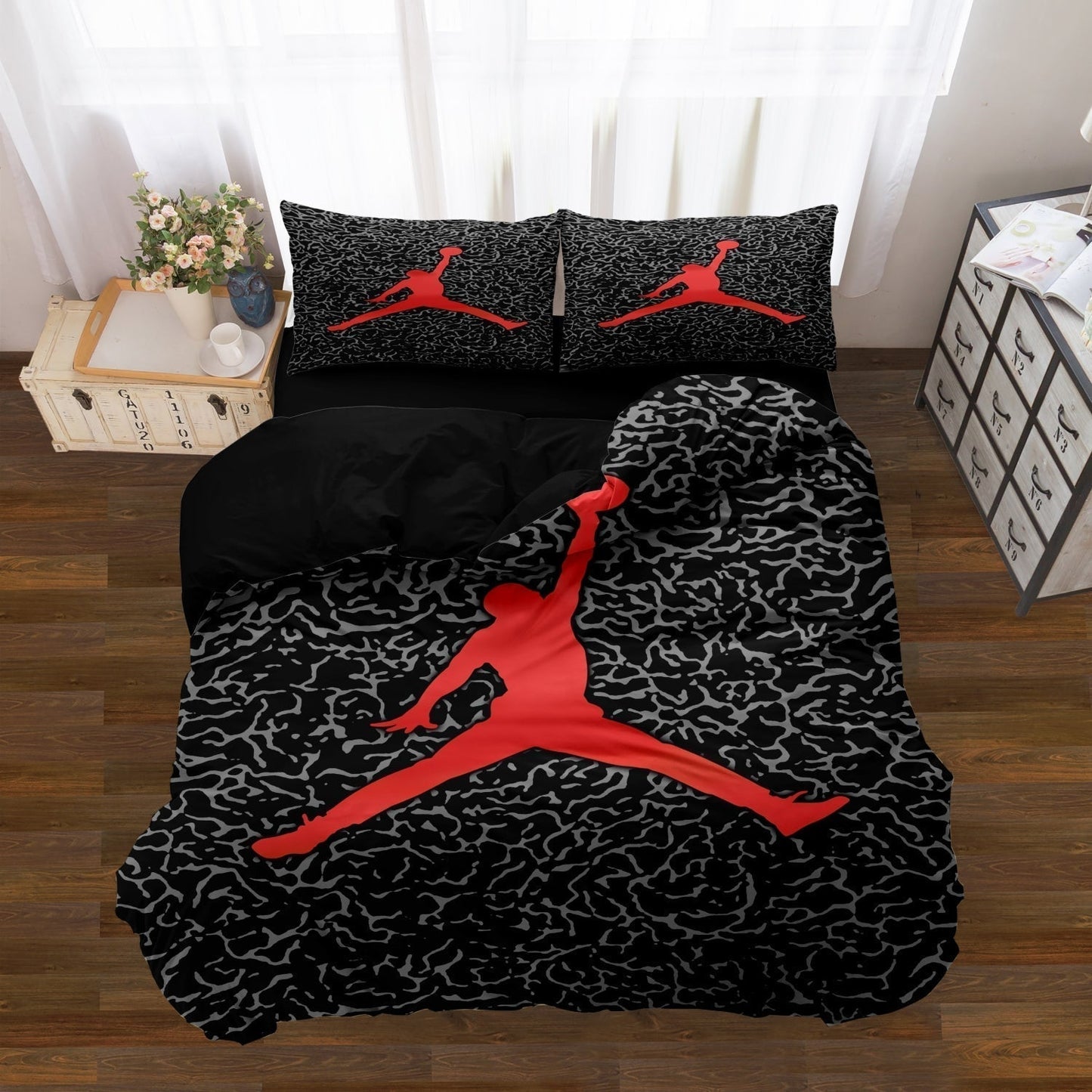 Cool Basketball Bedding Set - Fesara