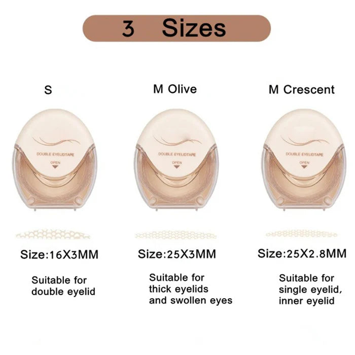 Easy Peel Double Eyelid Tape Stickers - Fesara